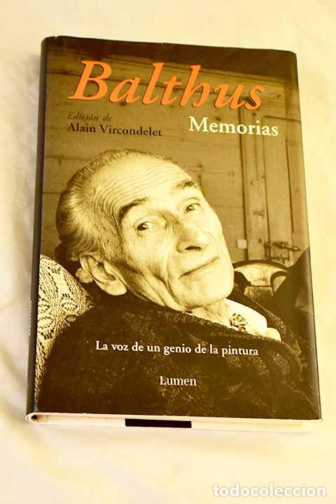 Libros: Memorias: Balthus: Lumen..- Balthus