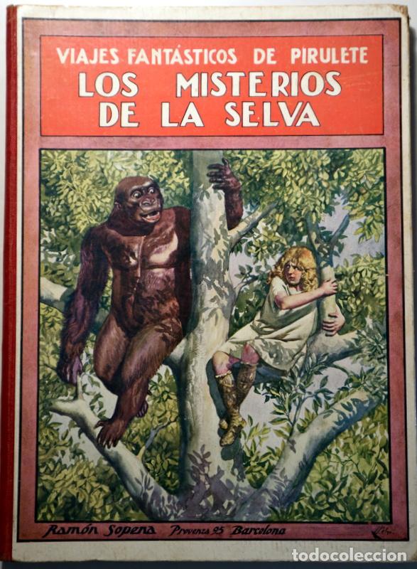 books: TRUJILLO, Federico - LOS MISTERIOS DE LA SELVA - Barcelona s/f - Ilustrado