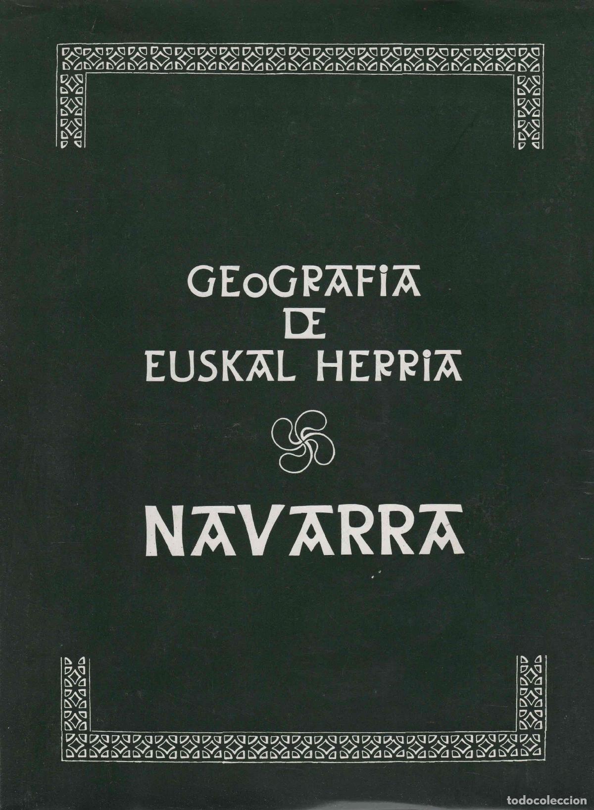 Libros: Geograf&iacute;a de Euskal Herria. Tomo 4. Navarra - G&oacute;mez Pi&ntilde;eiro, Francisco Javier