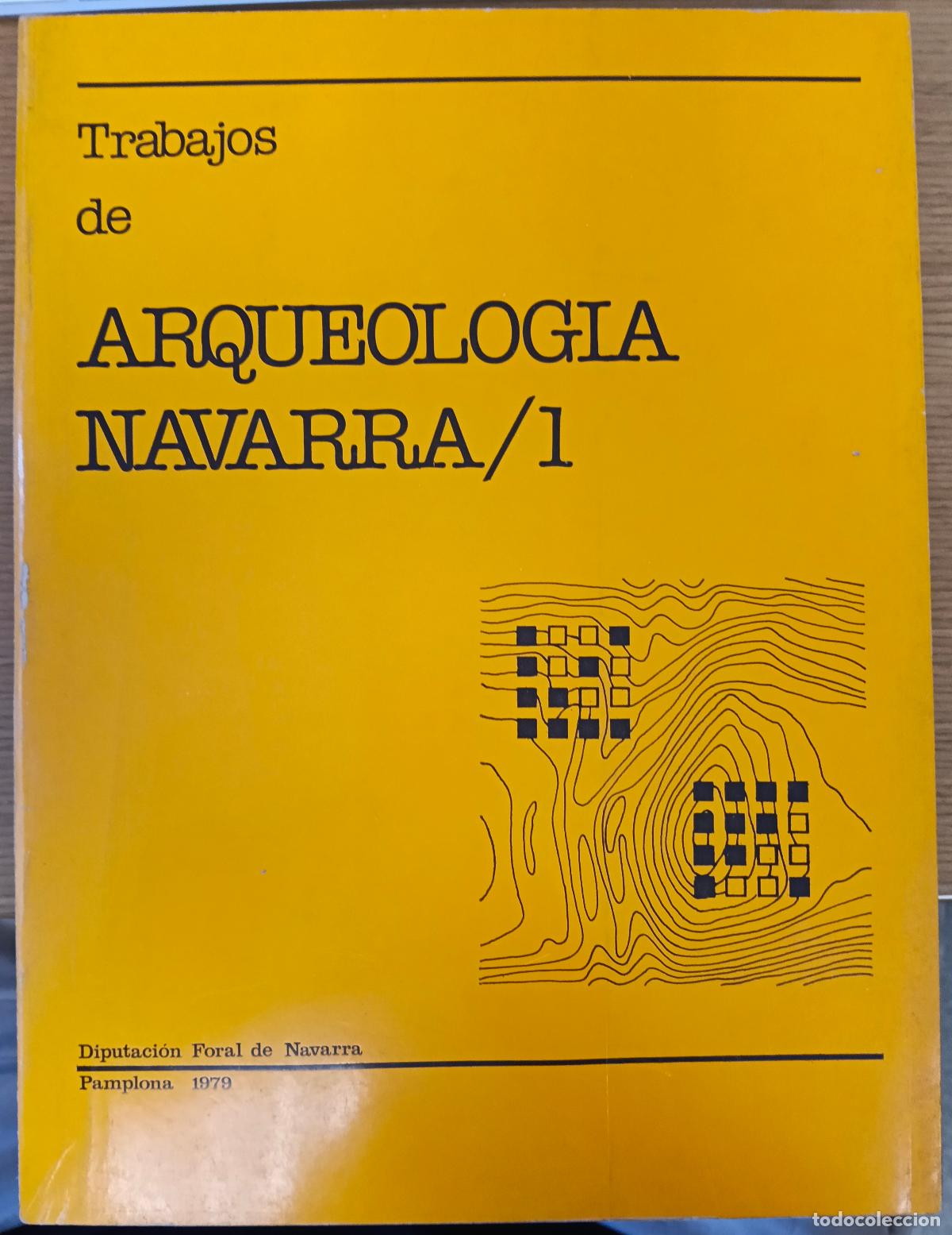 Libros: Trabajos de arqueolog&iacute;a navarra 1 - NO CONSTA AUTOR