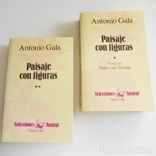 Libros: PAISAJE CON FIGURAS 1 Y 2 - ANTONIO GALA - LIBROS SELECCIONES AUSTRAL - ESPASA CALPE LIBRO ILUSTRADO