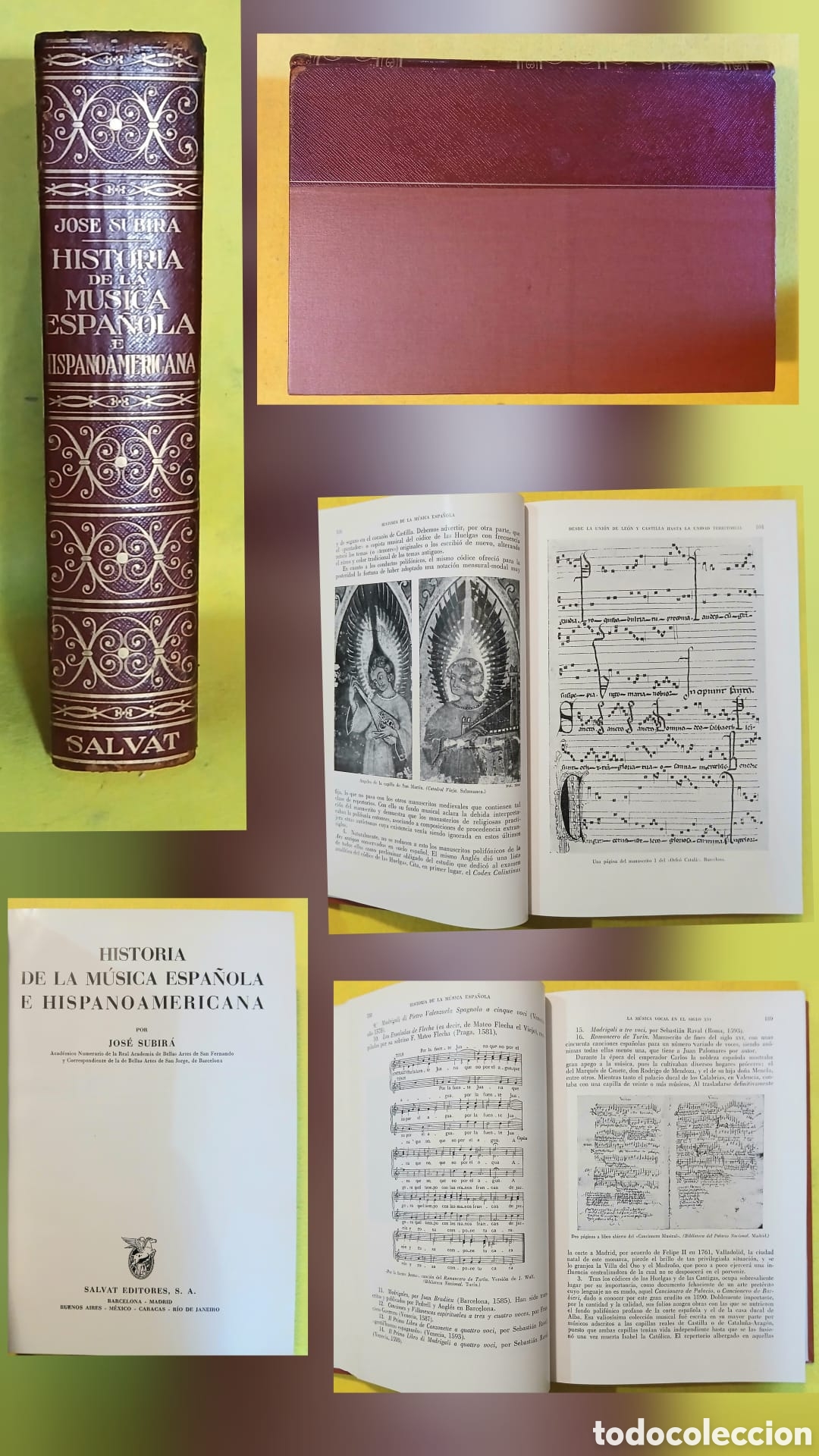 Libros: Historia de la m&uacute;sica espa&ntilde;ola e hispanoamericana