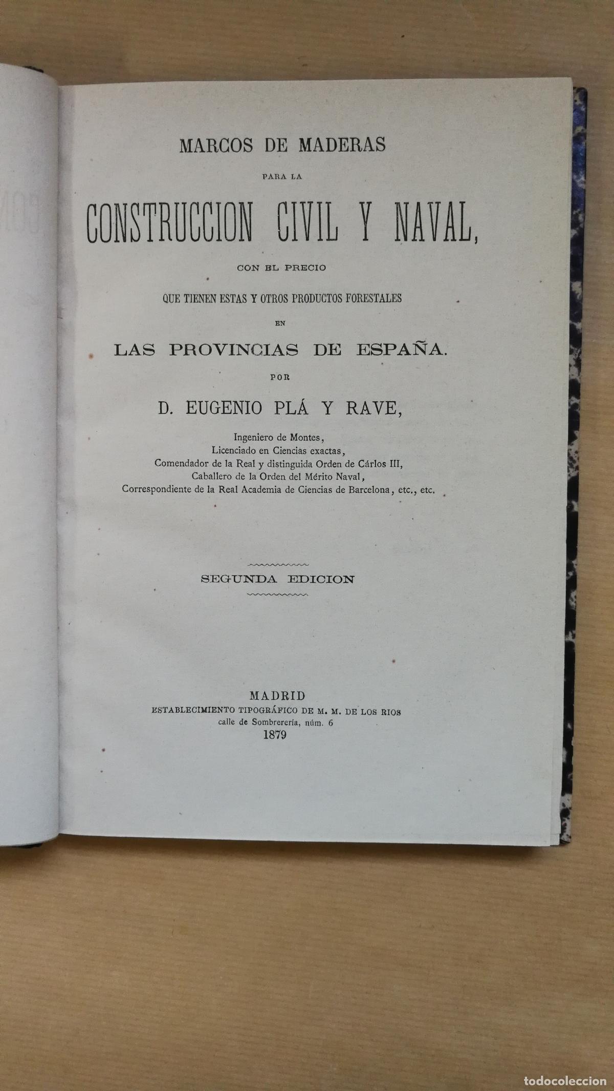 Libros: MARCOS DE MADERAS PARA LA CONSTRUCCI&Oacute;N CIVIL Y NAVAL CON EL PRECIO QUE TIENE ESTAS Y OTROS PRODUCTOS