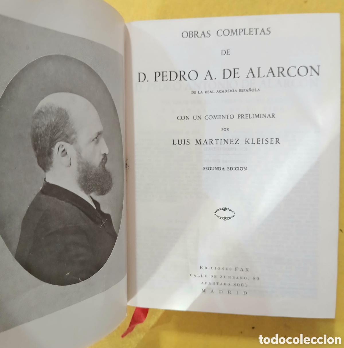 Libros: obras completas de don Pedro A. de Alarc&oacute;n - Foto 2