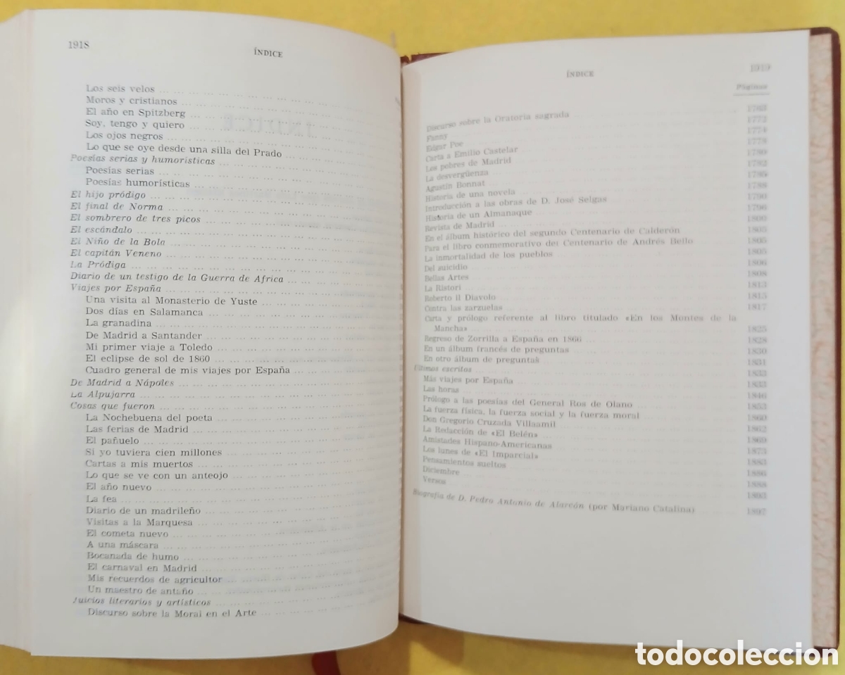 Libros: obras completas de don Pedro A. de Alarc&oacute;n - Foto 8