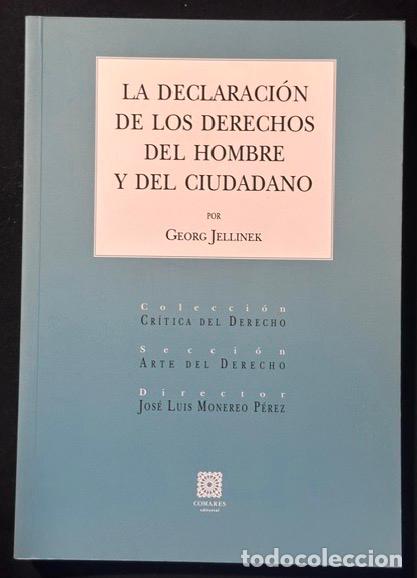 Libros: LA DECLARACION DE LOS DERECHOS DEL HOMBRE Y DEL CIUDADANO. Traducci&oacute;n y estudio preliminar orig... -