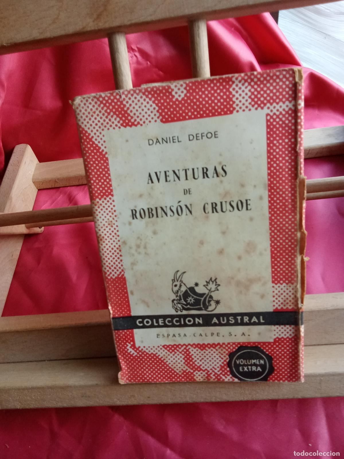 Livros em segunda m&atilde;o: Aventuras de robins&oacute;n crusoe. Daniel Defoe L.7539-2052
