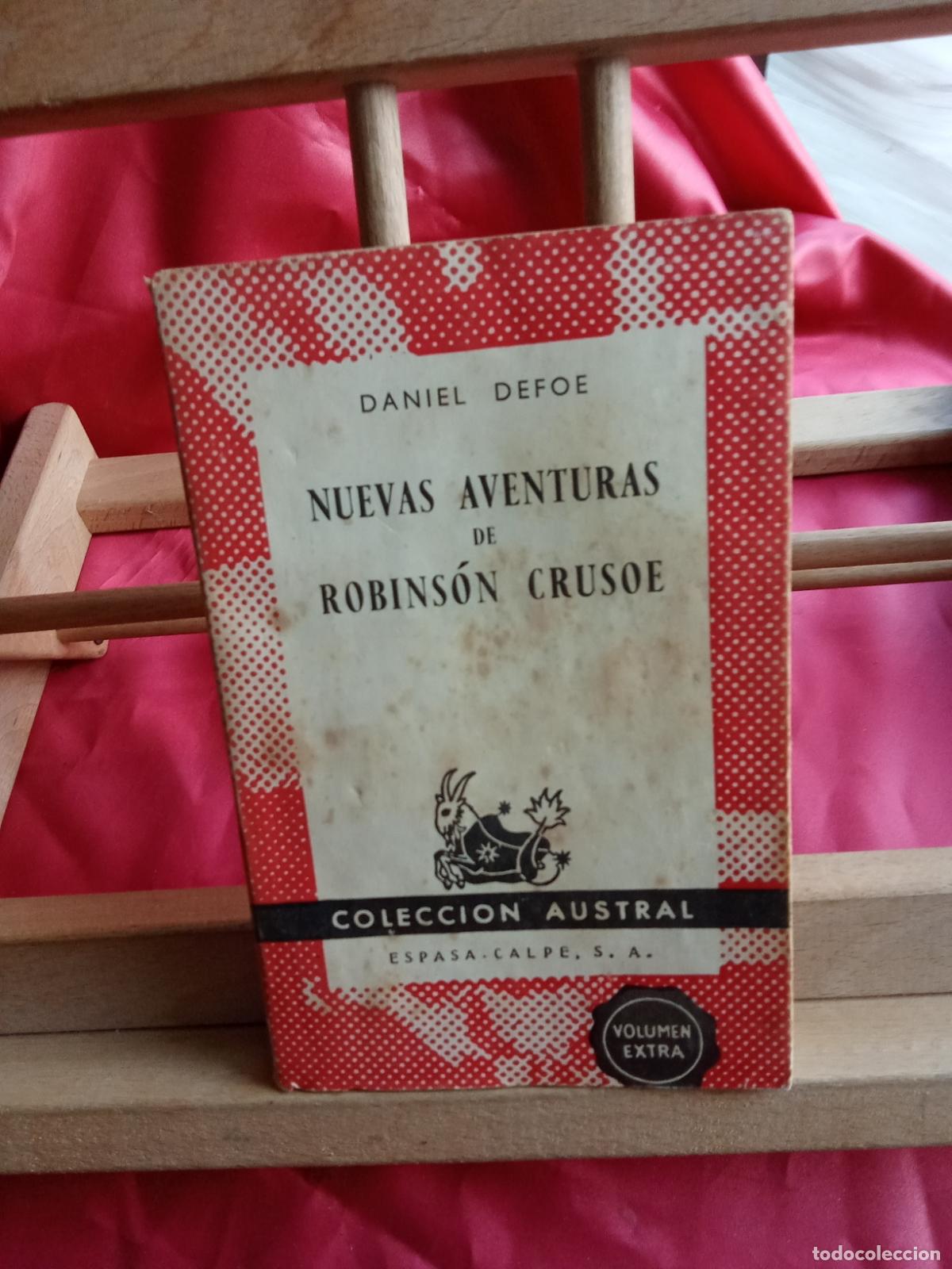 Libros: Nuevas Aventuras de Robins&oacute;n Crusoe. Daniel Defoe L.7539-2053