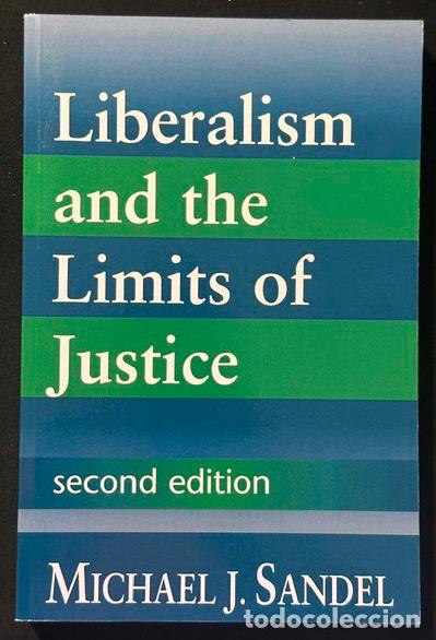 Libros: LIBERALISM AND THE LIMITS OF JUSTICE - SANDEL, Michael J.