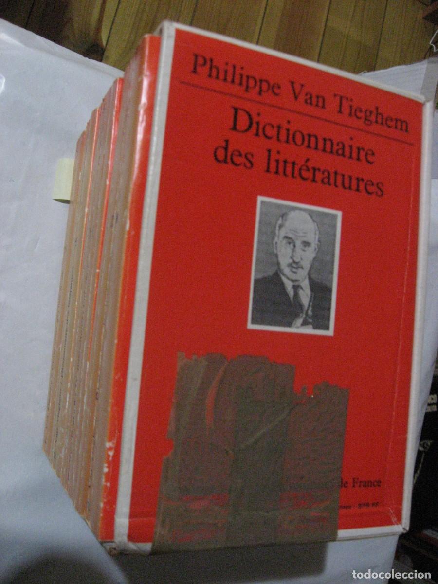 Libros: DICTIONNAIRE DES LITT&Eacute;RATURES (4 TOMOS) - Philippe Van Tieghem - Foto 2