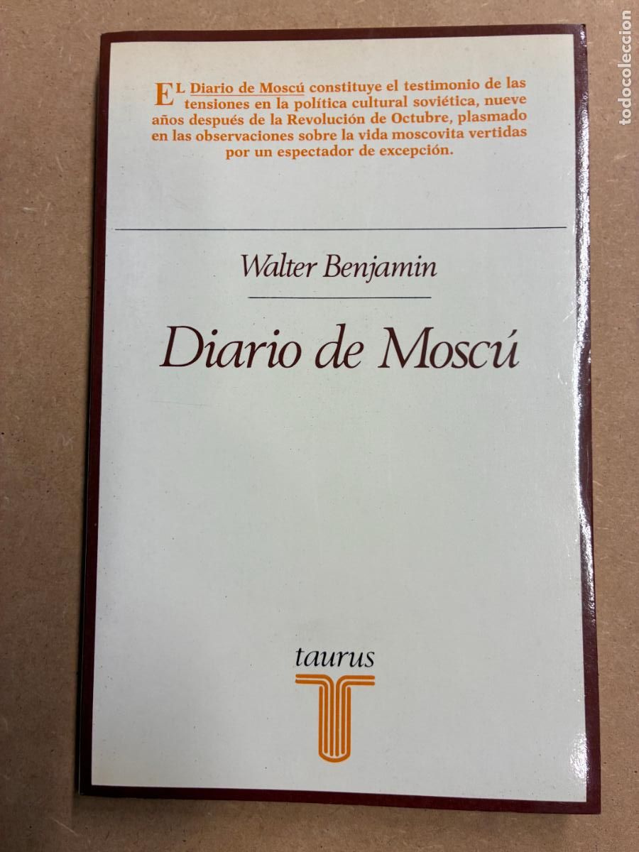 Libri di seconda mano: DIARIO DE MOSC&Uacute;. - WALTER BENJAMIN.