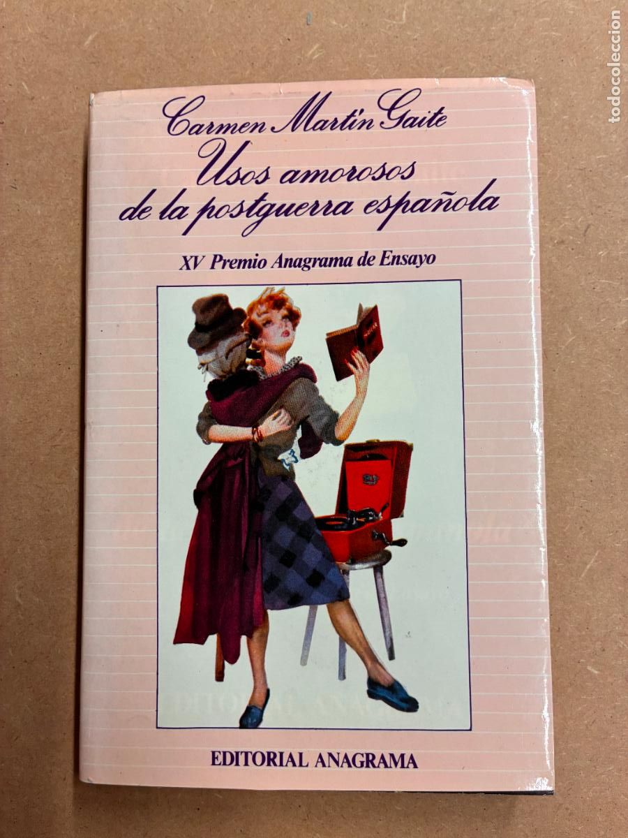 Libri di seconda mano: USOS AMOROSOS DE LA POSTGUERRA ESPA&Ntilde;OLA. (DEDICADO POR LA AUTORA A MANUEL LONGARES). - CARMEN MART&Iacute;N