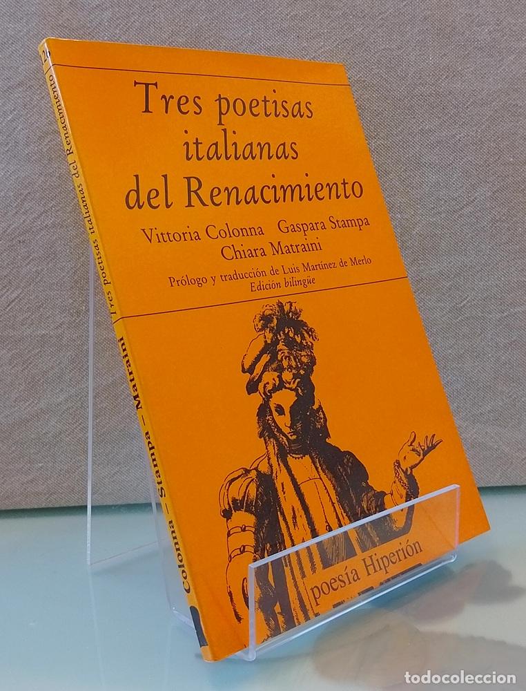 Livros em segunda m&atilde;o: Tres poetisas italianas del Renacimiento: Vittoria Colonna, Gaspara Stampa y Chiara Matraini - vvaa