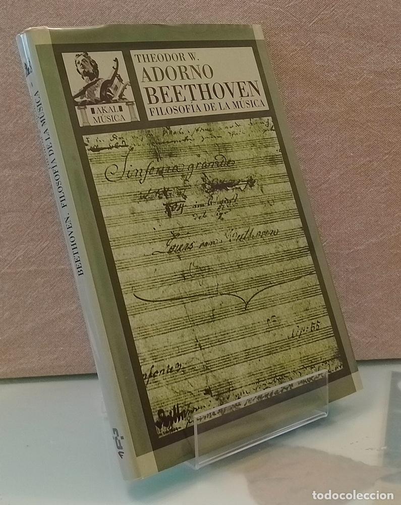 Livros em segunda m&atilde;o: Betthoven, filosof&iacute;a de la m&uacute;sica - Theodor W. Adorno