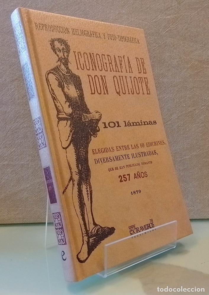 Livros em segunda m&atilde;o: Iconograf&iacute;a de Don Quijote. 101 l&aacute;mina (fac&iacute;smil de la edici&oacute;n de 1879) - vvaa