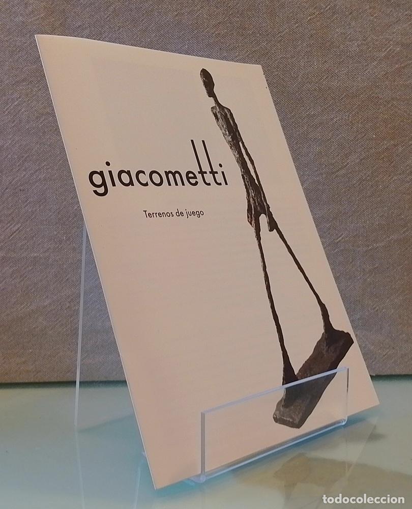 Livros em segunda m&atilde;o: Giacometti: Terrenos de juego (cuadr&iacute;ptico de la exposici&oacute;n)