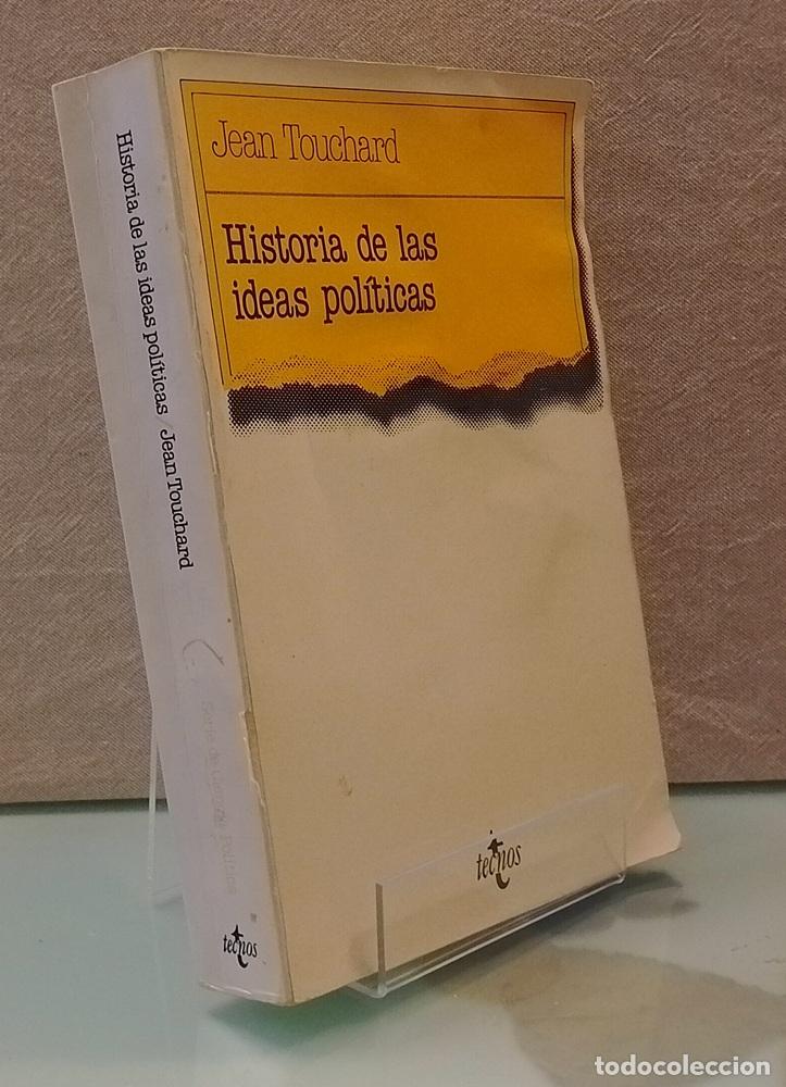 Livros em segunda m&atilde;o: Historia de las ideas pol&iacute;ticas - Jean Touchard