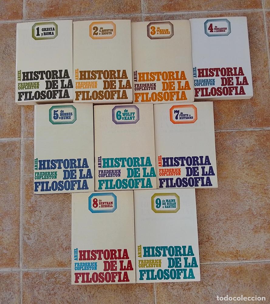 Libros: Historia de la filosof&iacute;a (I-IX, los nueve tomos, obra completa) - Frederick Copleston
