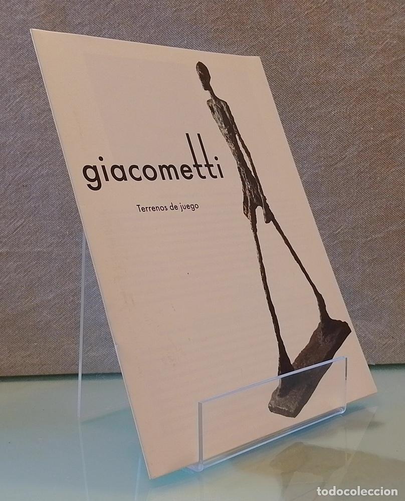 Libros: Giacometti: Terrenos de juego (cuadr&iacute;ptico de la exposici&oacute;n)