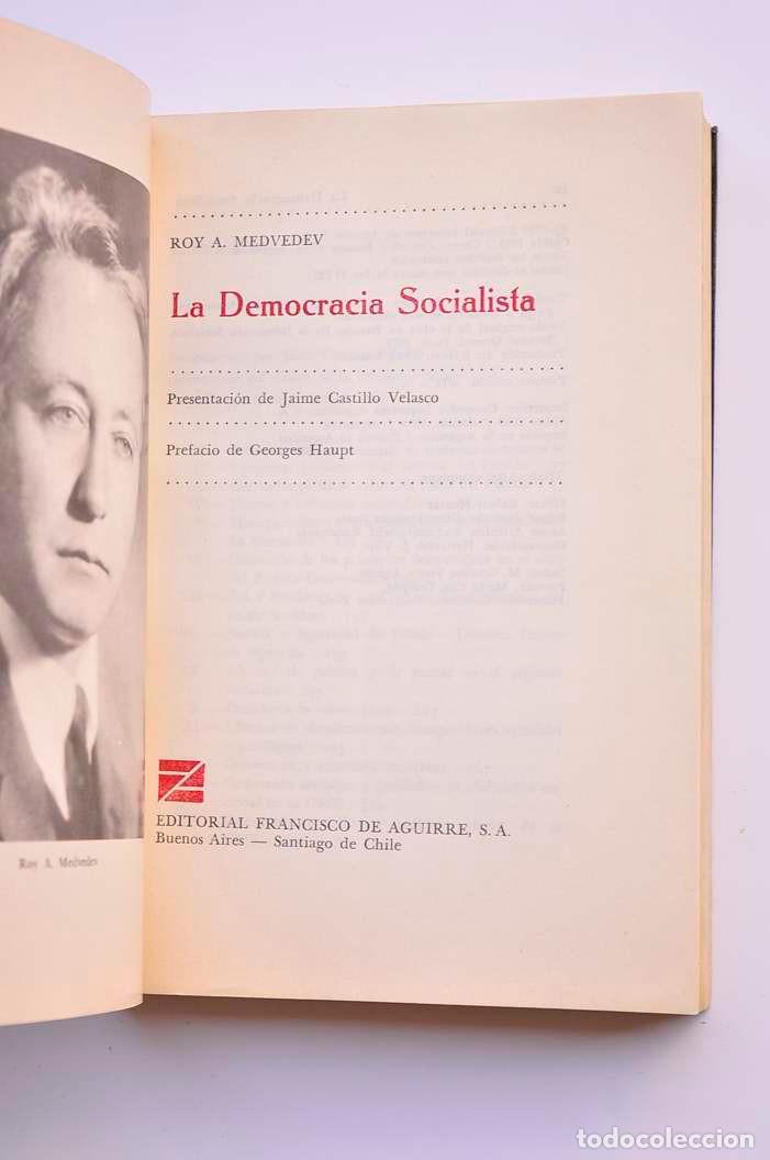 Libros: La democracia socialista - MEDVEDEV, Roy A. - Foto 2