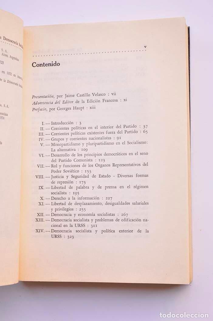 Libros: La democracia socialista - MEDVEDEV, Roy A. - Foto 3