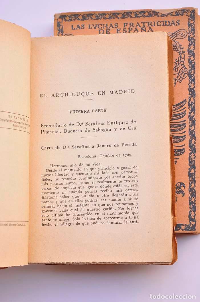 Libros: El archiduque en Madrid - DANVILA, Alfonso - Foto 4
