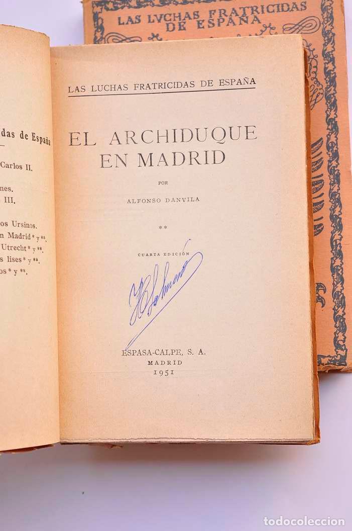 Libros: El archiduque en Madrid - DANVILA, Alfonso - Foto 6