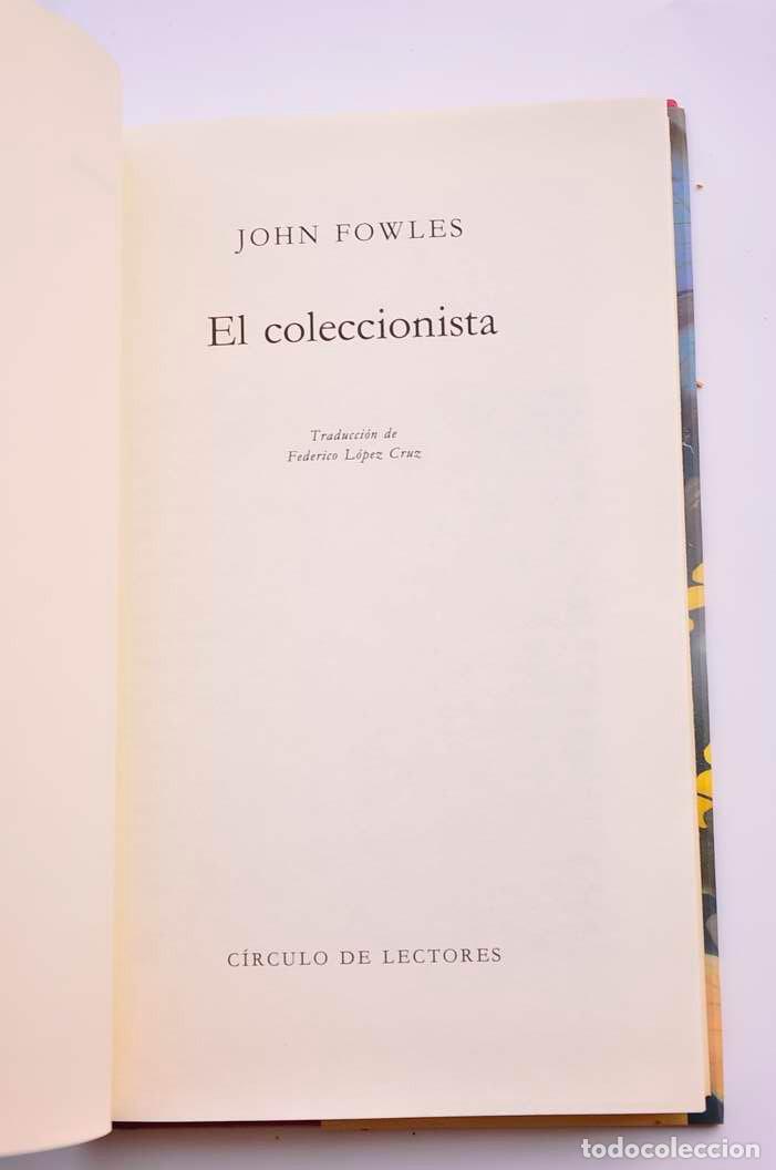 Libros: El coleccionista - FOWLES, John - Foto 3