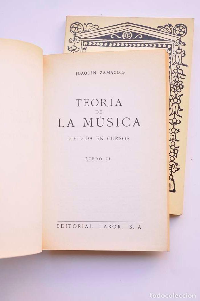 Libros: Teor&iacute;a de la m&uacute;sica - ZAMACOIS, Joaquin - Foto 4