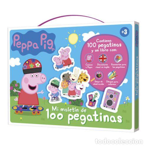 Libros: PEPPA PIG. MI MALET&Iacute;N DE 100 PEGATINAS - AAVV