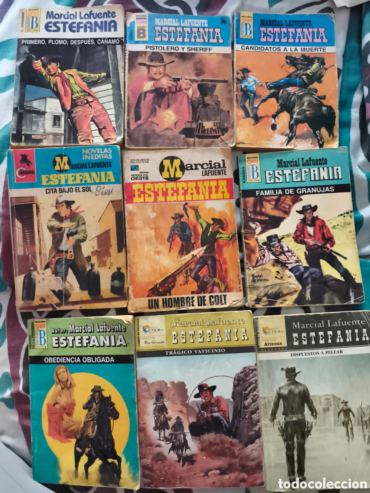 Libros: 9 LIBROS MARCIAL LAFUENTE ESTEFANIA