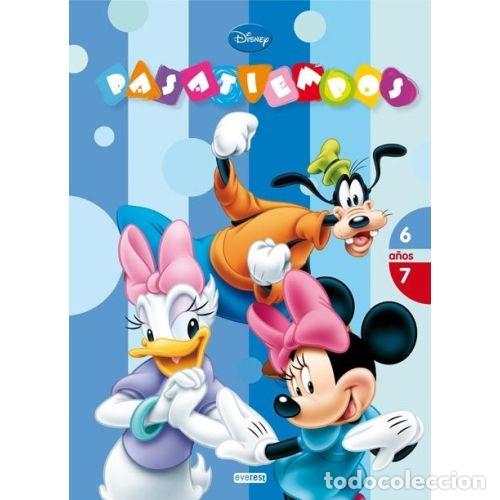 Libros: PASATIEMPOS DISNEY. 6/7 A&Ntilde;OS