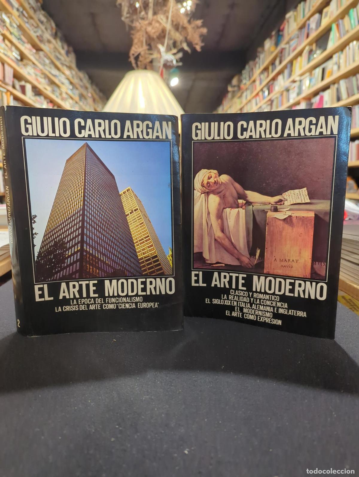 Libros: El arte moderno (2 vols.) - Giulio Carlo Argan