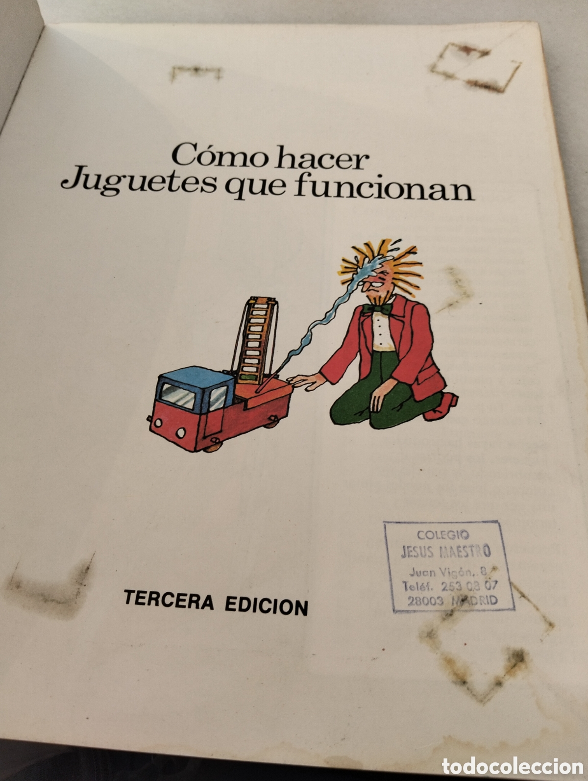 Libros: C&oacute;mo hacer juguetes que funcionen. Ediciones Plesa - Foto 2