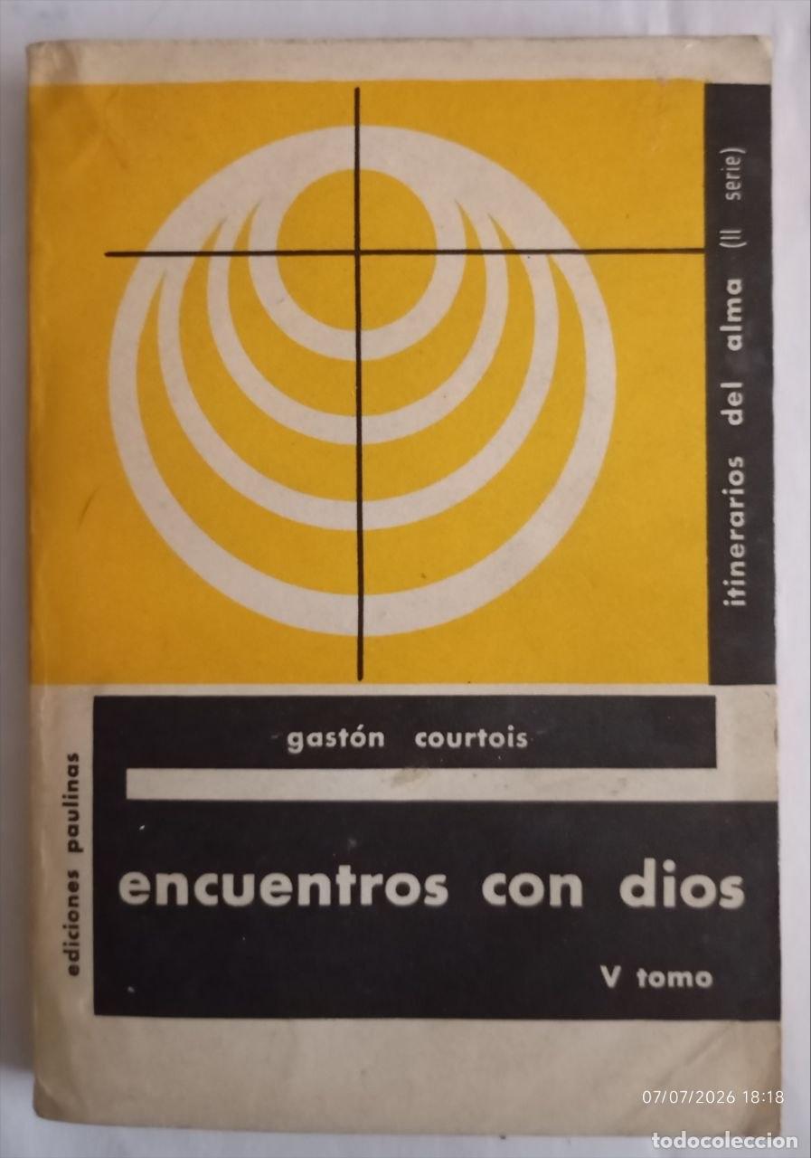Libros: Encuentros con Dios. Tomo V. meditaciones sacerdotales - Courtois, Gast&oacute;n