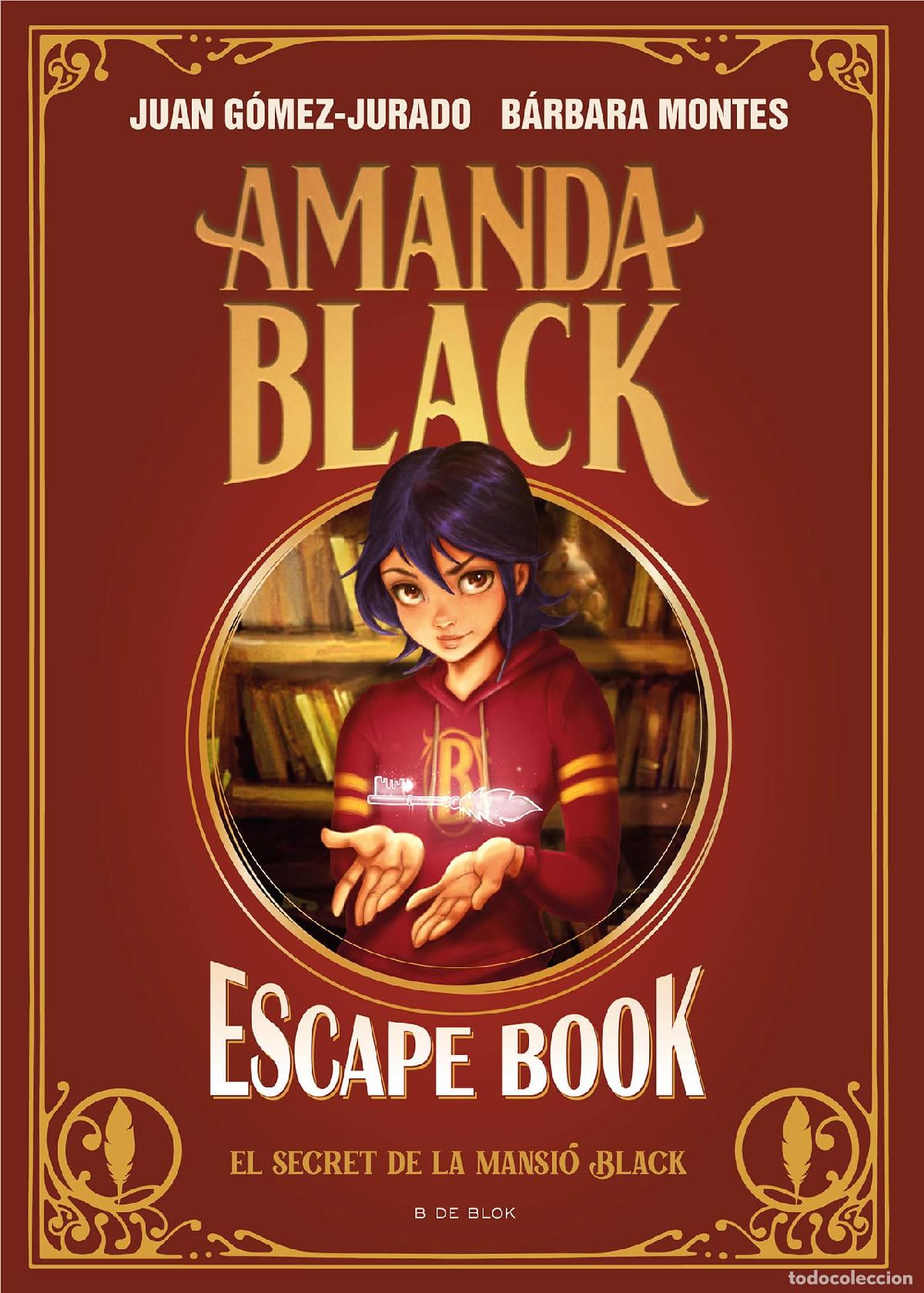 Libros: Amanda Black - Escape Book: El secret de la mansi&oacute; Black: Un llibre ple d'enigmes i endevinalles
