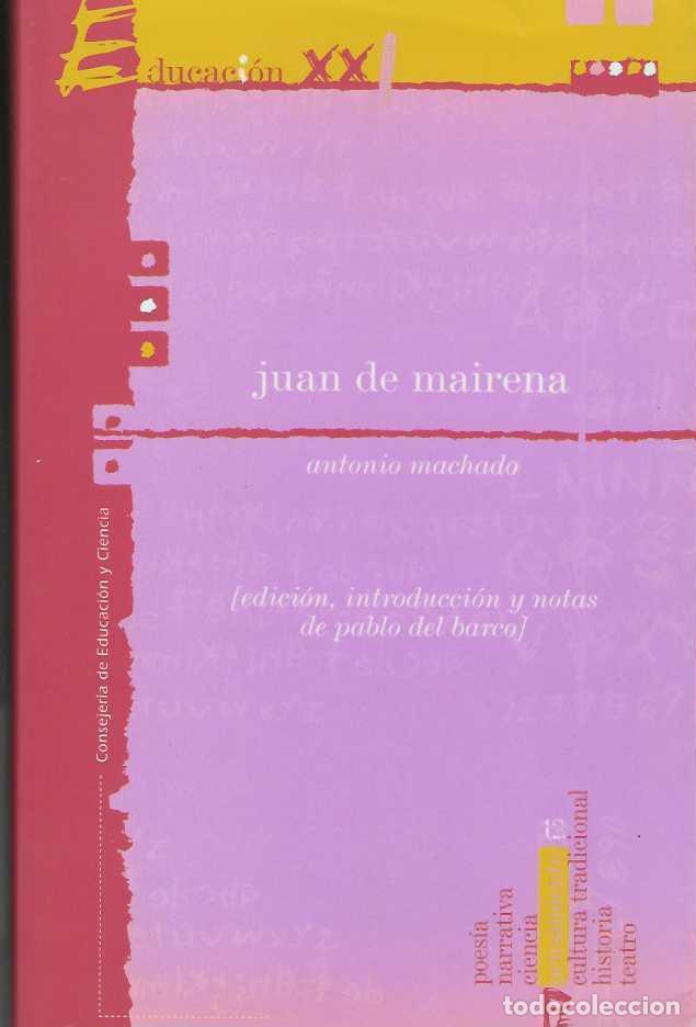 Livros em segunda m&atilde;o: JUAN DE MAIRENA. (Edici&oacute;n, introducci&oacute;n y notas de Pablo del Barco). - MACHADO, Antonio.
