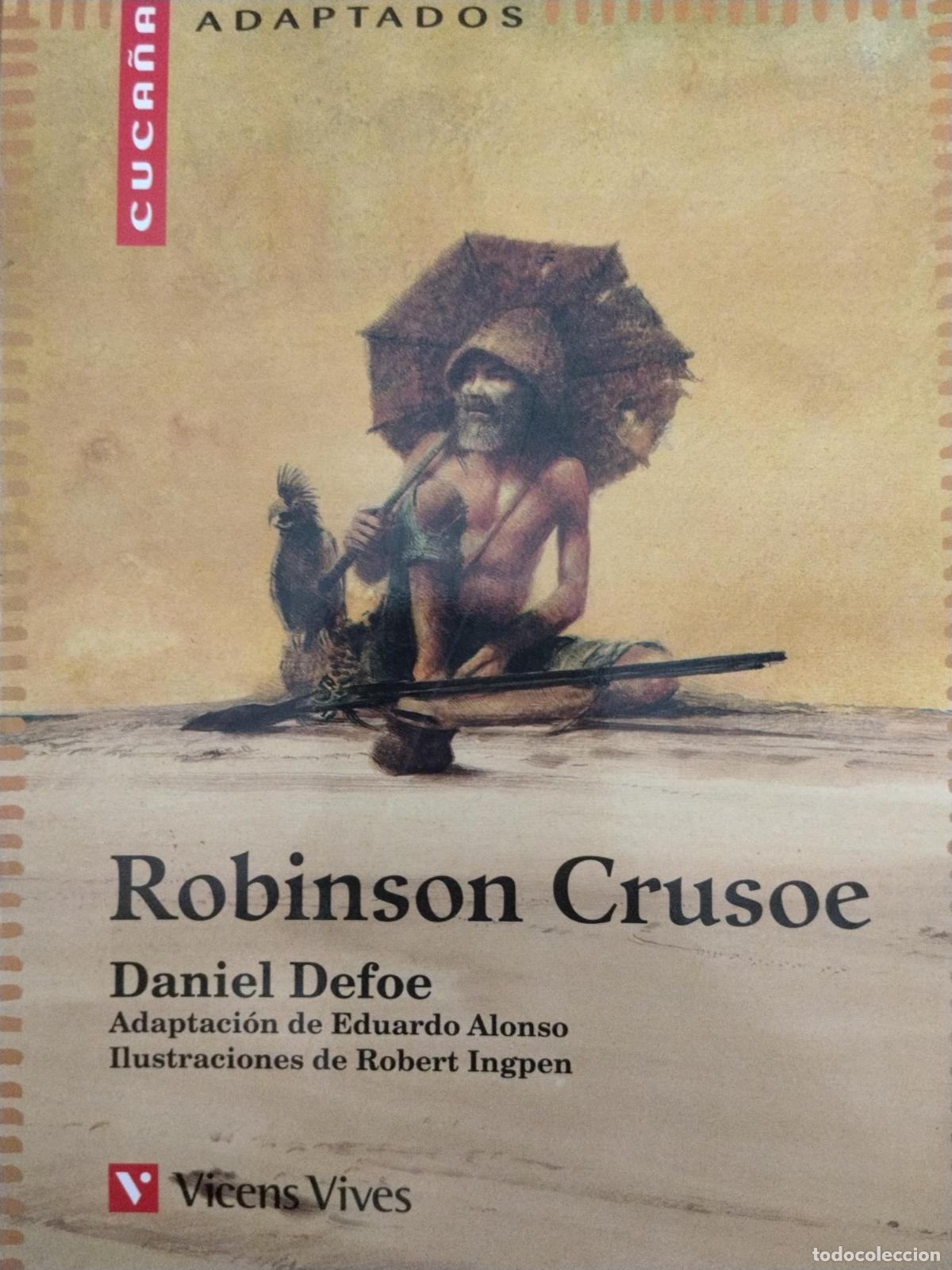 Libros: Robinson Crusoe - Cuca&ntilde;a N/c - Daniel Defoe; Eduardo Alonso