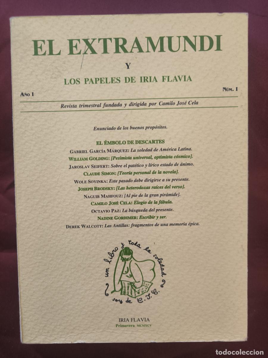 Libros: El Extramundi y los papeles de Iria Flavia - Camilo Jos&eacute; Cela