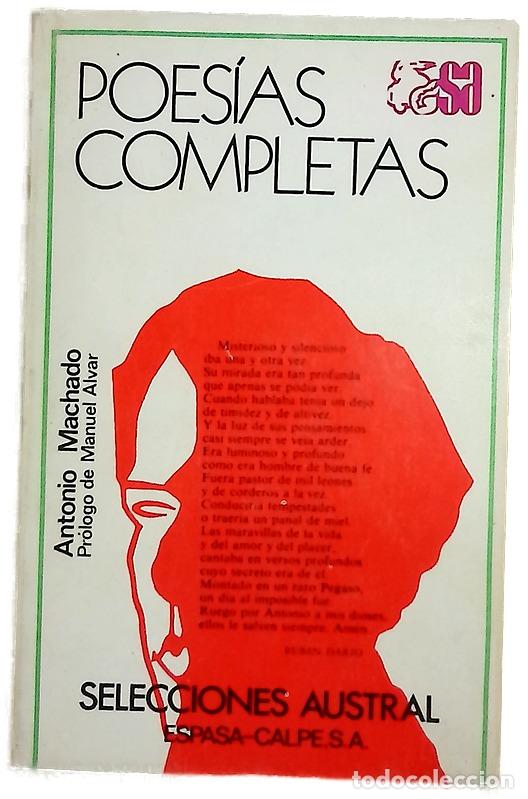 Libros: Poes&iacute;as completas - Machado, Antonio; Alvar, Manuel