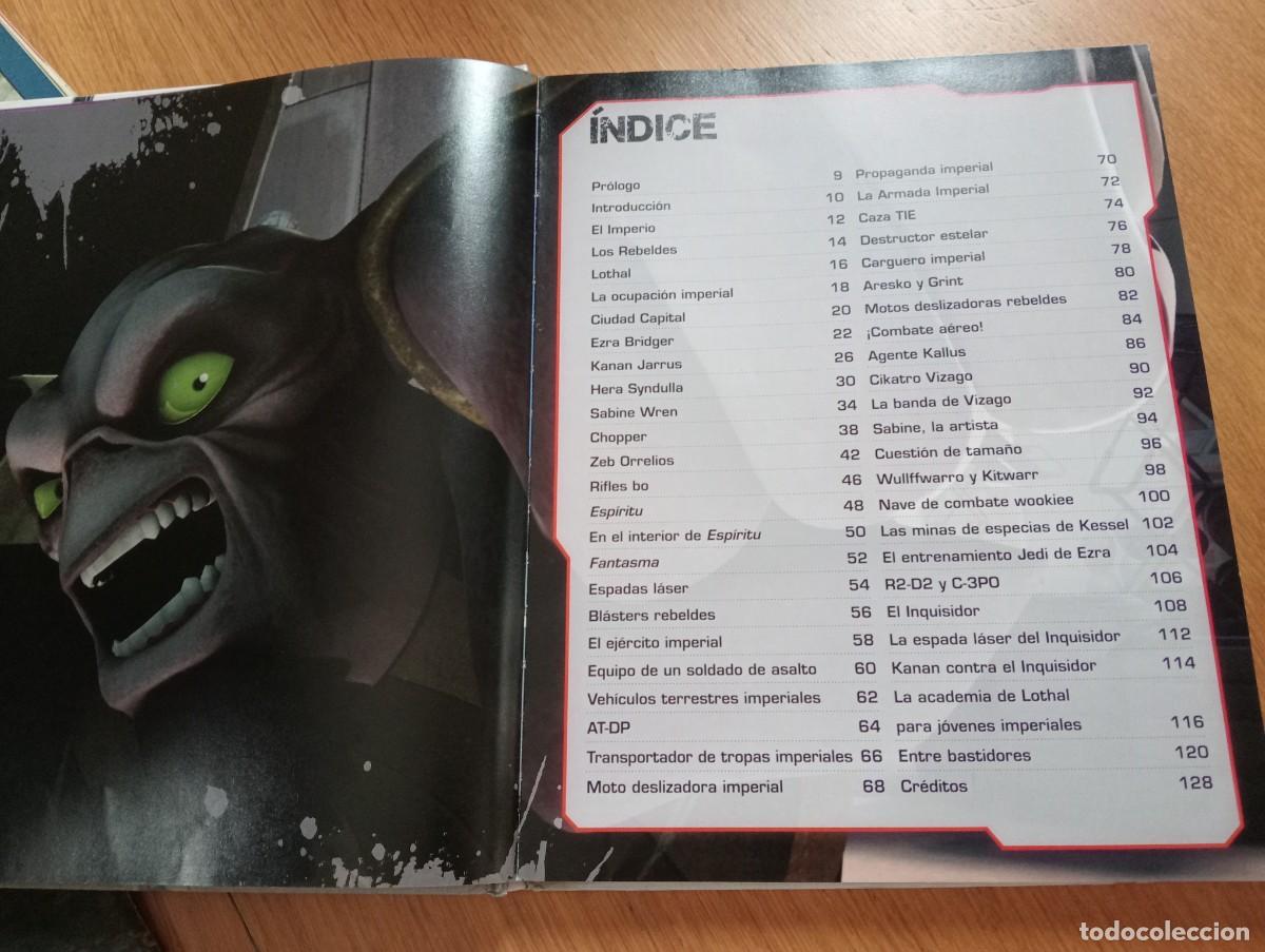 Libros: STAR WARS REBELS. LA GU&Iacute;A VISUAL. CARTON&Eacute;. PLANETA JUNIOR, DISNEY. 2015. - Foto 6