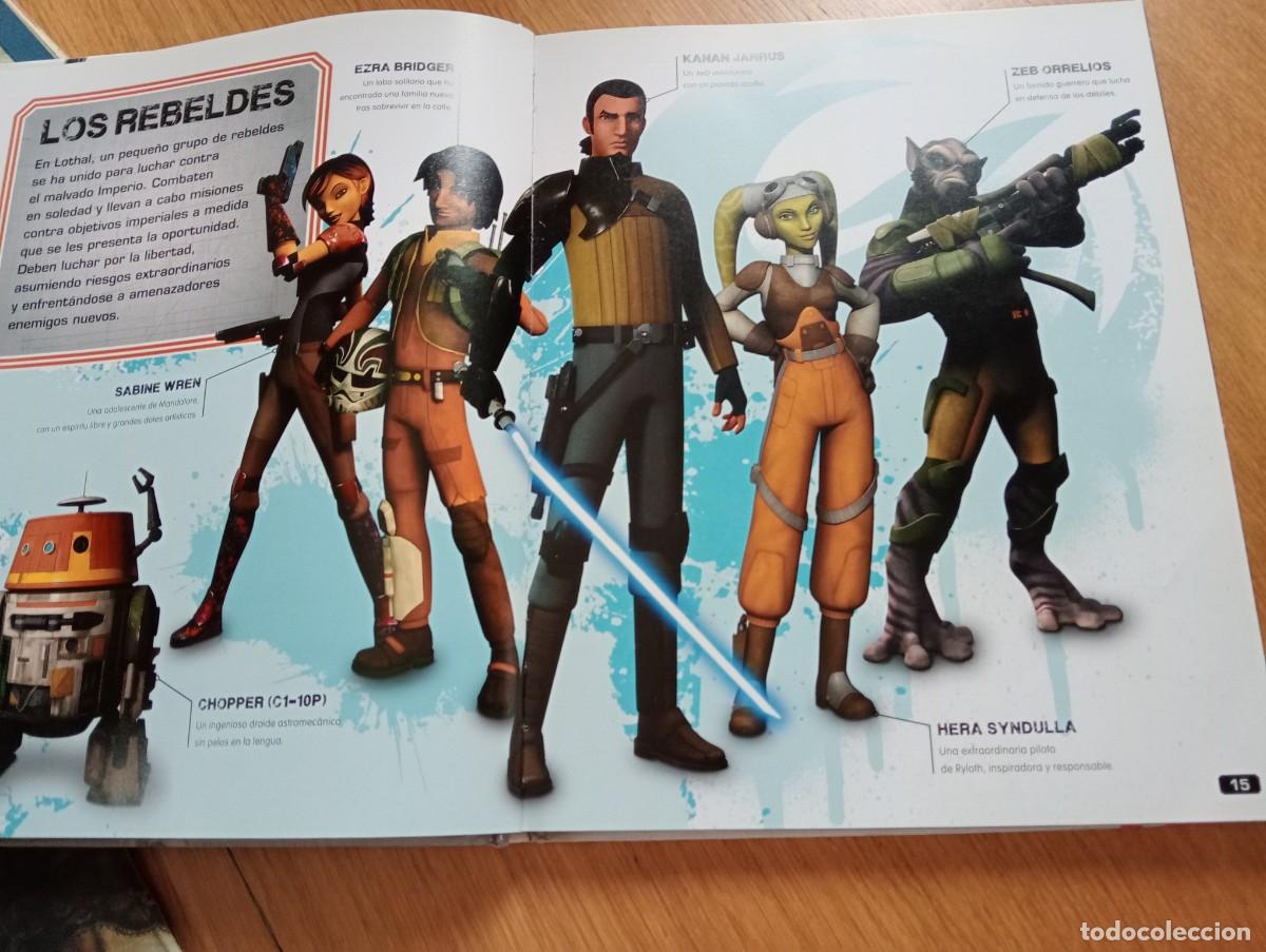Libros: STAR WARS REBELS. LA GU&Iacute;A VISUAL. CARTON&Eacute;. PLANETA JUNIOR, DISNEY. 2015. - Foto 7