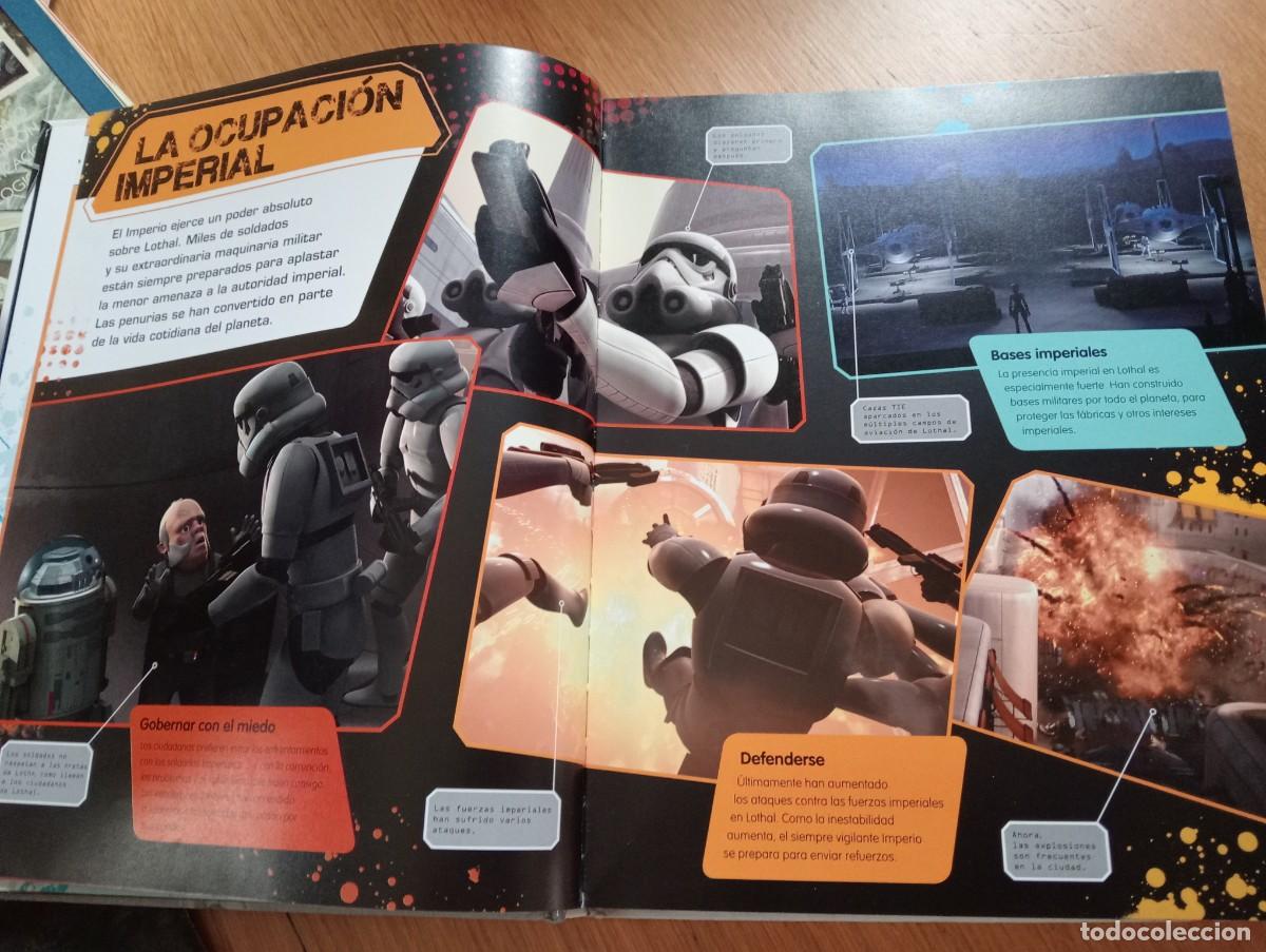 Libros: STAR WARS REBELS. LA GU&Iacute;A VISUAL. CARTON&Eacute;. PLANETA JUNIOR, DISNEY. 2015. - Foto 8