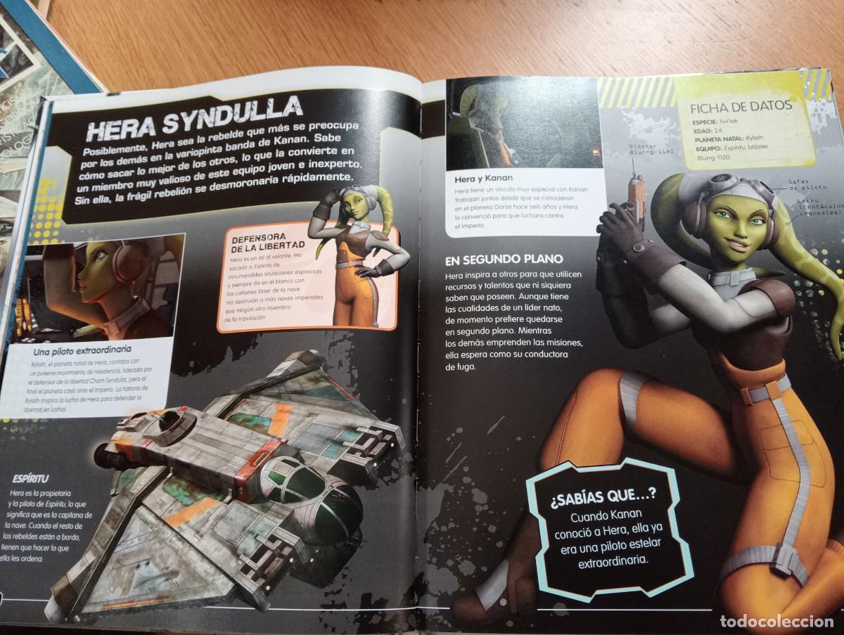 Libros: STAR WARS REBELS. LA GU&Iacute;A VISUAL. CARTON&Eacute;. PLANETA JUNIOR, DISNEY. 2015. - Foto 9