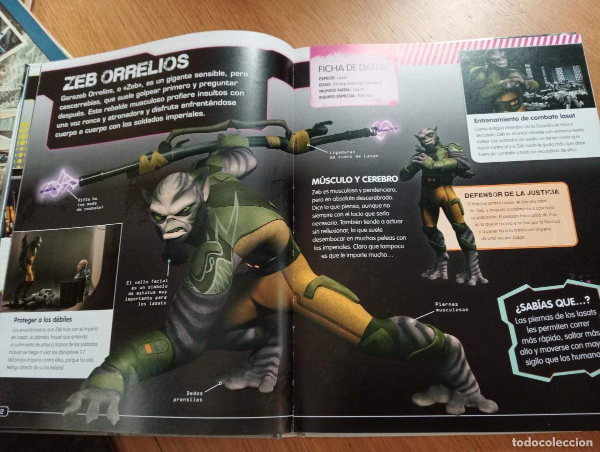 Libros: STAR WARS REBELS. LA GU&Iacute;A VISUAL. CARTON&Eacute;. PLANETA JUNIOR, DISNEY. 2015. - Foto 10