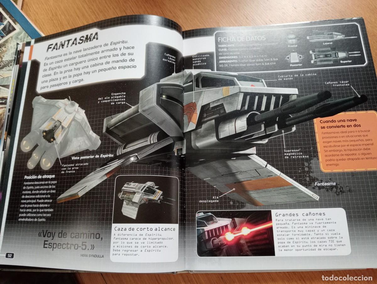 Libros: STAR WARS REBELS. LA GU&Iacute;A VISUAL. CARTON&Eacute;. PLANETA JUNIOR, DISNEY. 2015. - Foto 11