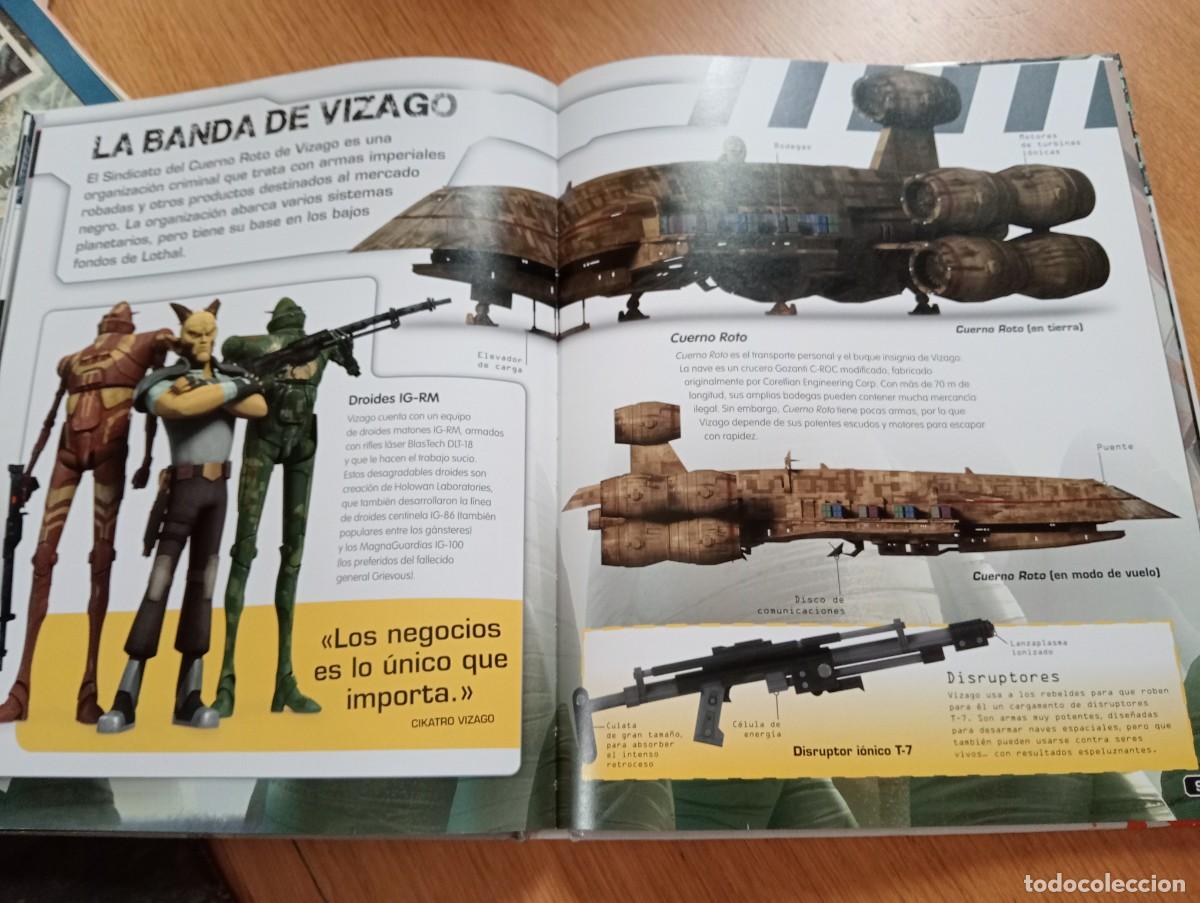 Libros: STAR WARS REBELS. LA GU&Iacute;A VISUAL. CARTON&Eacute;. PLANETA JUNIOR, DISNEY. 2015. - Foto 14