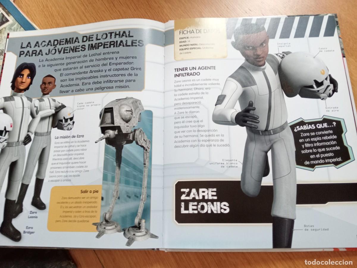 Libros: STAR WARS REBELS. LA GU&Iacute;A VISUAL. CARTON&Eacute;. PLANETA JUNIOR, DISNEY. 2015. - Foto 16