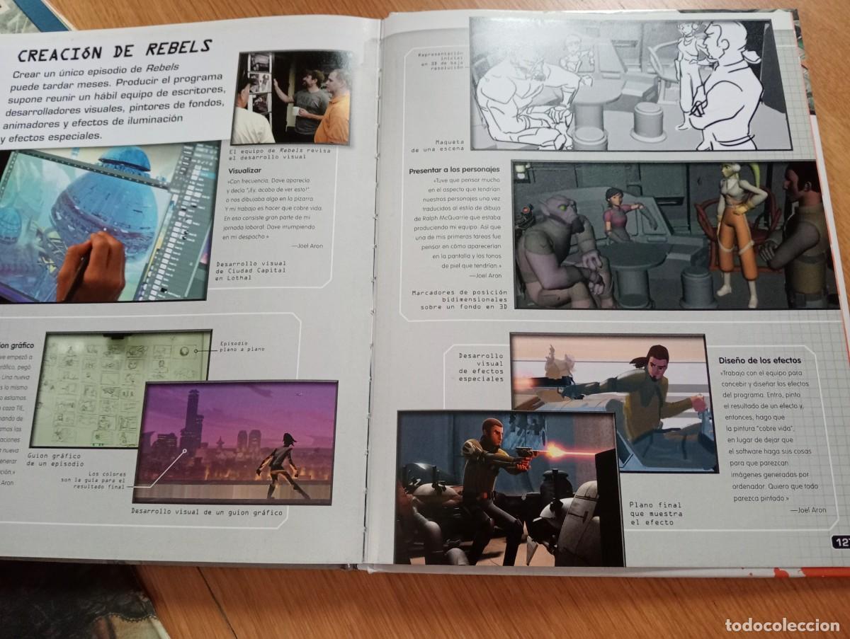 Libros: STAR WARS REBELS. LA GU&Iacute;A VISUAL. CARTON&Eacute;. PLANETA JUNIOR, DISNEY. 2015. - Foto 17