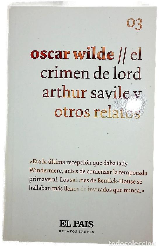 Libros: El crimen de Lord Arthur Savile y otros relatos